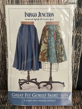 Indygo Junction Great Fit Gored Skirt Mary Ann Donze Design IJ774 NEW UNCUT KIT
