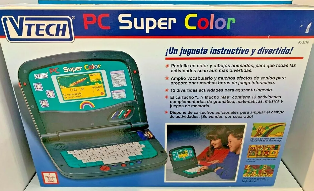 EDUCATIVO VTECH PC SUPER COLOR | eBay