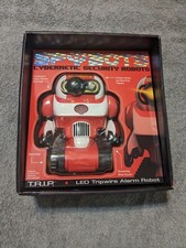 SPYBOTS Cybernetic Security Robots Red T.R.I.P. LED Tripwire Alarm Robot NEW