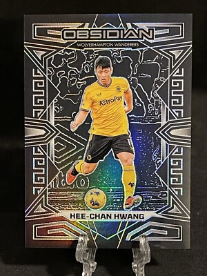HEE-CHAN HWANG 2024 Panini Obsidian /120 Black SP WOLVERHAMPTON S. KOREA