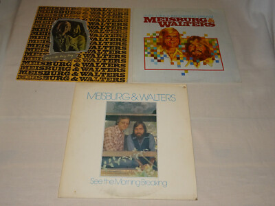 MEISBURG & WALTERS - 3 VERSCHIEDENE VINYL-LP'S: LOVE'S AN EASY SONG, JUST LIKE..
