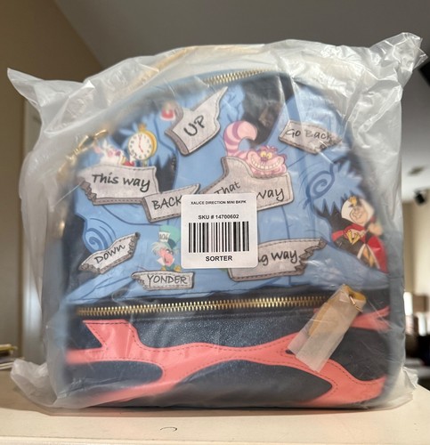 nwt DANIELLE NICOLE - ALICE in WONDERLAND MINI BACKPACK disney - Picture 5 of 5