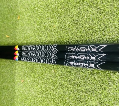 New Project X HZRDUS SMOKE BLACK RDX Driver Shaft With Adapter and Grip Low Spin