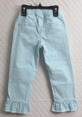 365 Kids Girls 5 Light Blue Sequin Unicorn Ruffle Pants with Pockets *EUC* - Picture 4 of 4