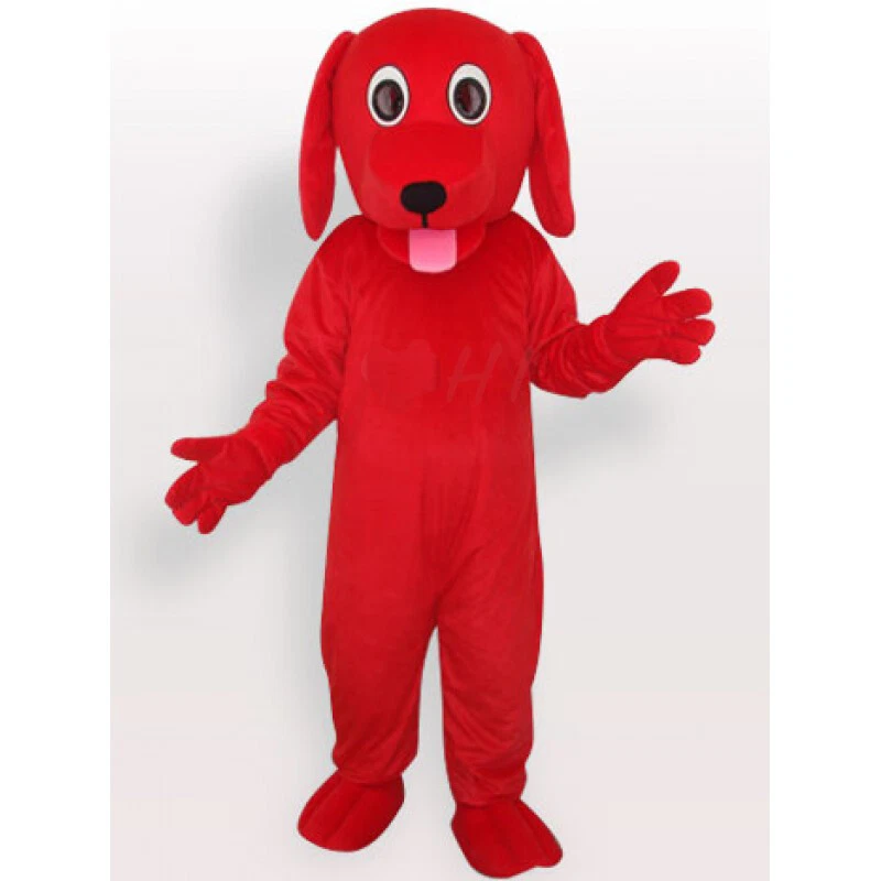 Руни собаки взрослых талисман костюм красный туфли Хэллоуин платье косплей события - Изображение 4 из 4