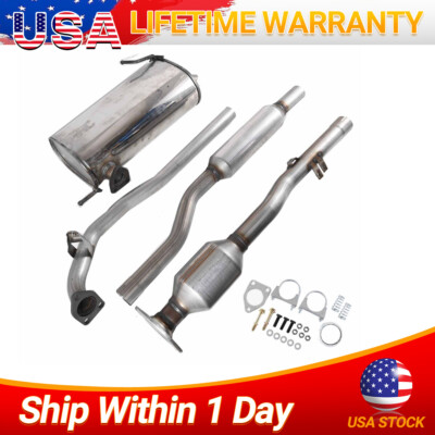 Fits 2014-2018 Mitsubishi Outlander 2.4L Cat Converter, Resonator & Muffler EPA