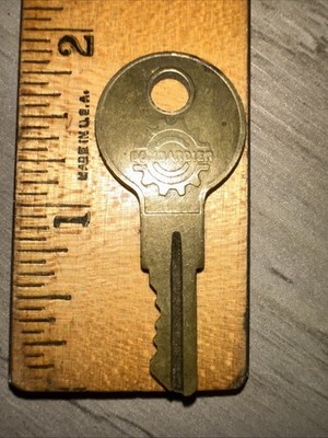 Vintage Bombardier Key #PK580 Brass Key