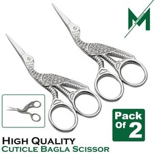 STORK Scissors EMBROIDERY Manicure Nail Art Eyebrow Trimming