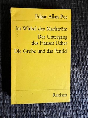 Im Wirbel des Maelstroem und andere Novellen von Edgar A Poe |   reclam