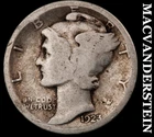 1923-S Mercury Dime- Silver- Scarce Better Date No Reserve #J4960