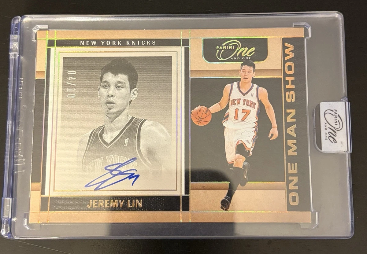 Jeremy Lin New York Knicks Basketball Autographed Sports Trading