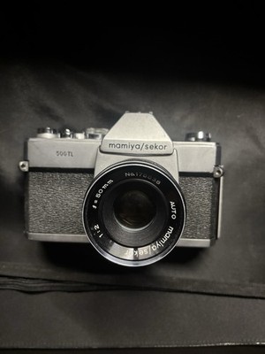 Mamiya/Sekor 500 DTL 35mm Film SLR Camera + 50mm f/2 Lens