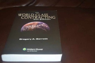 World Class Contracting: (4th - Paperback, by Gregory A. Garrett - Very Good