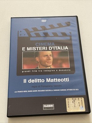 KINO UND GEHEIMNISSE ITALIEN DAS VERBRECHEN MATTEOTTI DVD VIDEO NEU