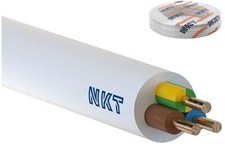 5907802041123 Przewód NKT YDY 3x2,5 żo 450/750V /100m/ NKT SPÓŁKA AKCYJNA