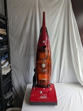 Hoover Dust Manager Vacuum Cleaner Upright Cyclonic Bagless DM4464 Red & Orange