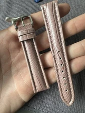 Vintage Watch Strap 18 mm  Leather Nos Top Quality V64