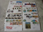 (FD38) 2001 Commemorative & Definitive COLLECTION 19 GB First Day Covers VG