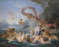 Art Giclee Printed Oil Painting Fran ois Boucher: The Triumph of Venus Canvas