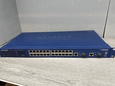 NETGEAR ProSafe FS726TP 24-Port 10/100 Smart Switch PoE + 2 Gigabit Ports