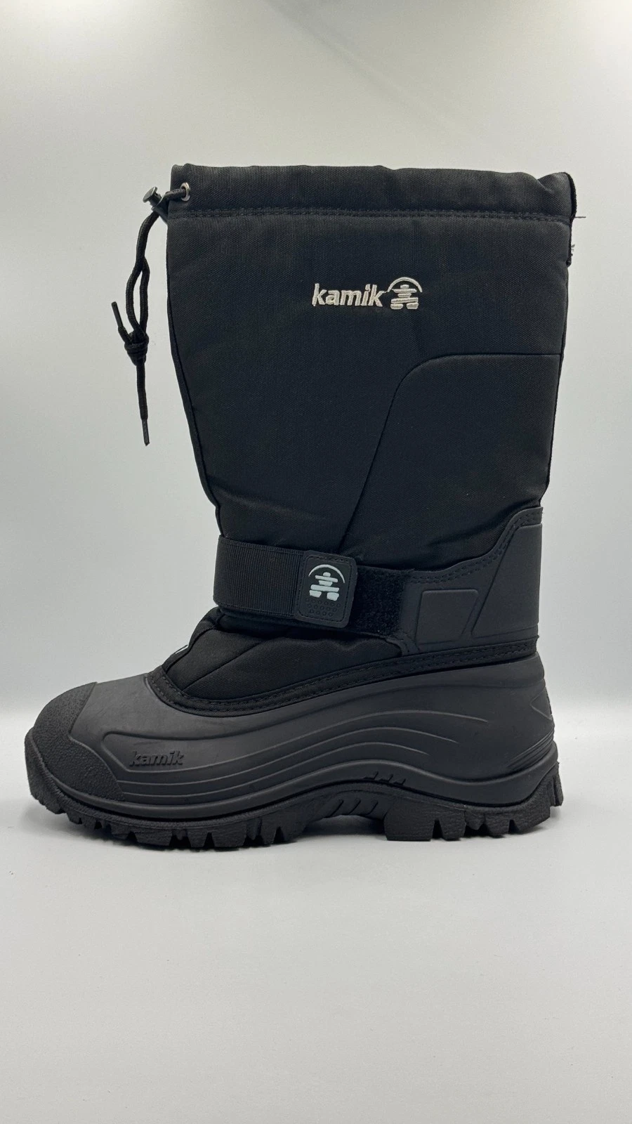 Kamik Greenbay 4 Snow Boots Men’s 9 Black Insulated Waterproof -40°C