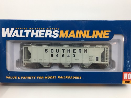 Ho Walthers 910-7034 Southern Railway 50’ PS2 2893 3 bahías tolva cubierta #94643 | Condition: Used