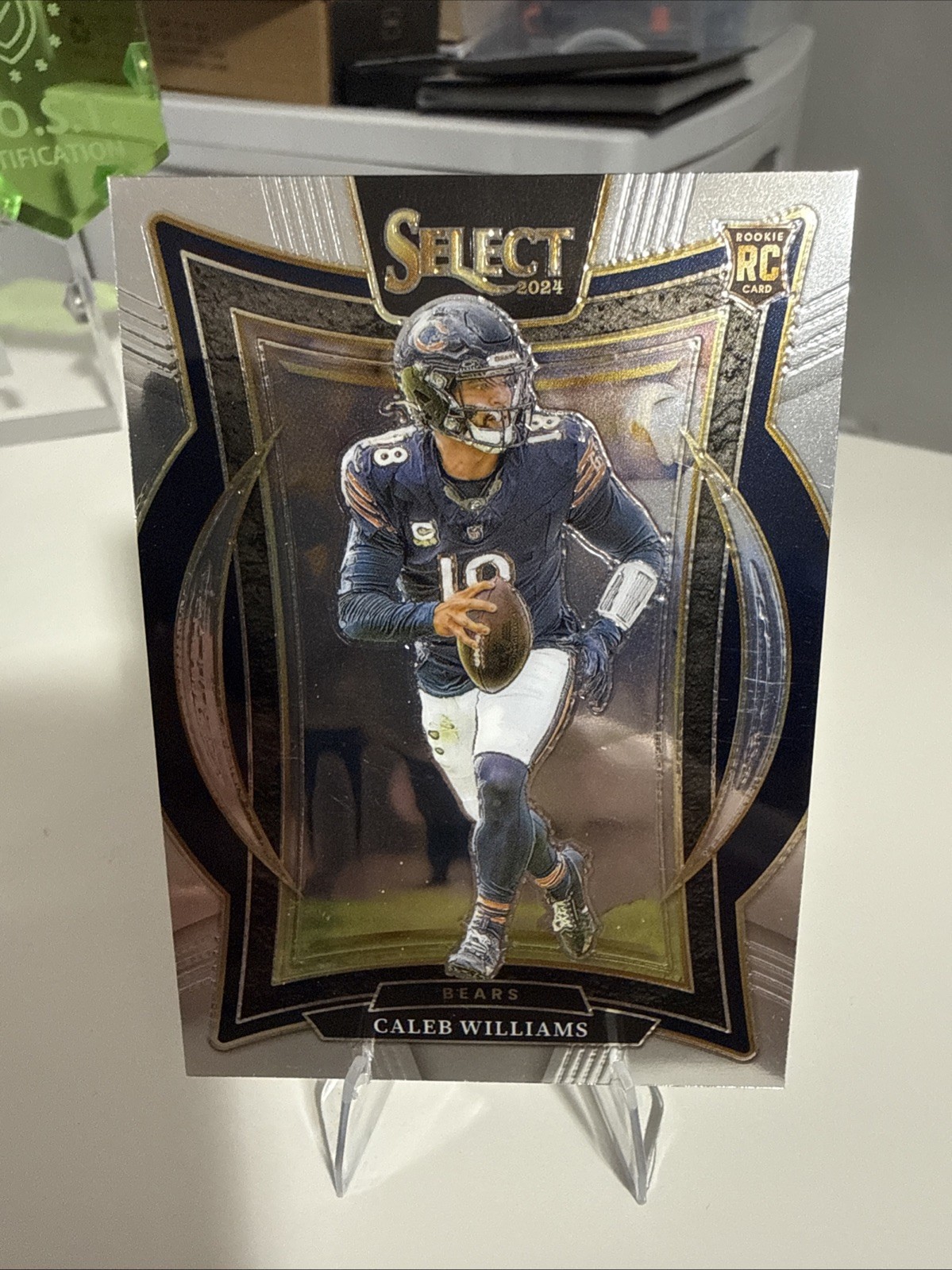 2024 Panini Select - Concourse Caleb Williams #25 Silver Prizm (RC)