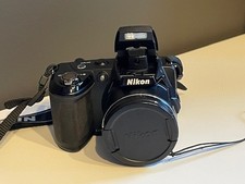 Nikon COOLPIX L120 14.1MP Digital Camera - Black with Neck Strap