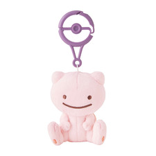 Pokemon Plush Key Chain Transformation Ditto Mew Japan NEW