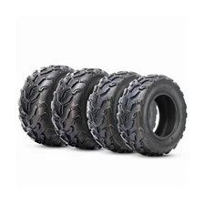 Full Set New Premium HALBERD 6PR ATV/UTV Tires, 25x8-12 Front & 25x10-12 Rear...
