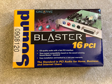 Creative Sound Blaster 16 PCI SB4740 Audio Card