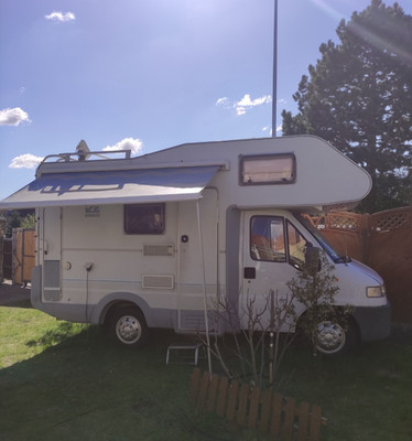 Wohnmobil Fiat Knaus 510 mit  AHK, Fahrradträger ,Alkhoven  TÜV,Gas bis 05.2027