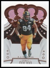 2020 Panini Chronicles Draft Picks #10 A.J. Epenesa Crown Royale Draft Picks