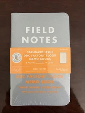 Field Notes Silver Streak 3-pack of Memo Books DDC