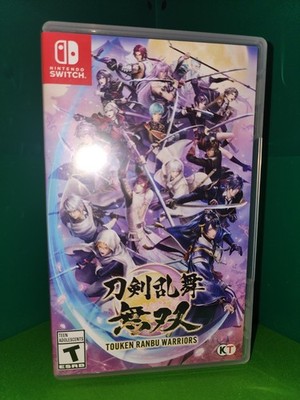 CIB - Touken Ranbu Warriors (Nintendo Switch, 2015, Koei Tecmo)