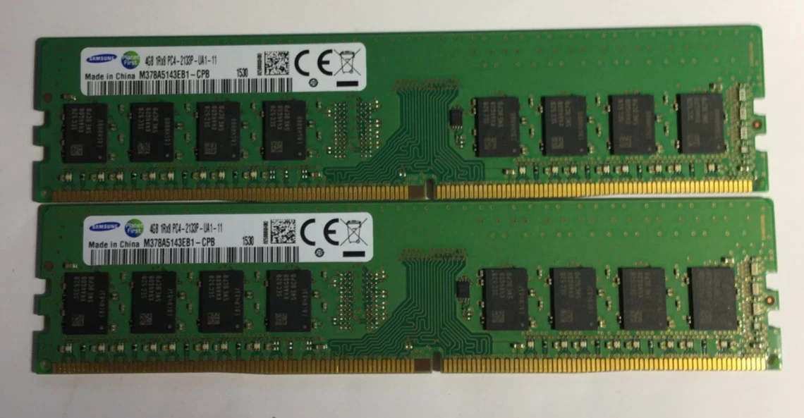 Samsung DDR4 SDRAM 8 GB Total Capacity Memory (RAM) for sale | eBay