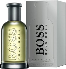 HUGO BOSS BOTTLED FOR MEN 50ML AFTERSHAVE LOTION SPLASH BRAND NEW & SEALED