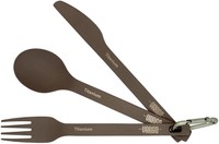 Vargo Titan-Besteckset, 3-Teilig, Braun