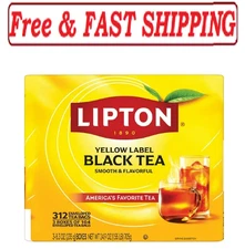 Lipton Tea Bags, Black Tea, 312 ct.