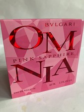 Bvlgari OMNIA PINK SAPPHIRE 2.2oz EDT Spray for Women, SEALED, 100% AUTHENTIC,
