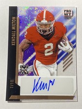 KENDALL MILTON bengals 2024 Leaf Pro Set Pure Sparkle Bronze AUTO XRC 7/10 (U2)