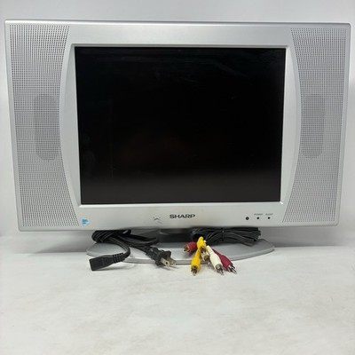 Sharp LC-15SH4U 15  Liquid Crystal LCD Flatscreen TV 480p Retro Gaming TV RCA