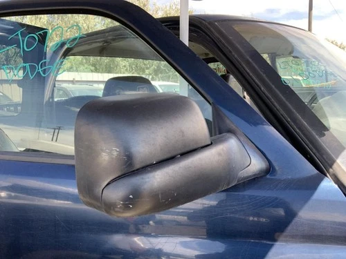Passenger Side View Mirror Manual 7x10" OEM 00-02 DODGE 2500 PICKUP 1381028