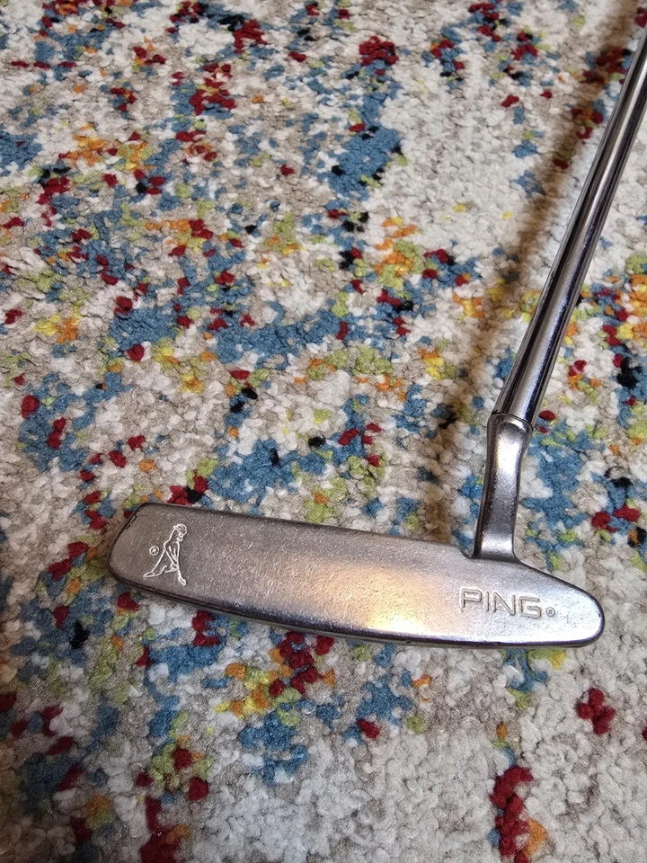 Vintage PING Anser 4 Golf Putter RH 34.5" Steel Karsten Manufacturing USA - Image 2 of 4