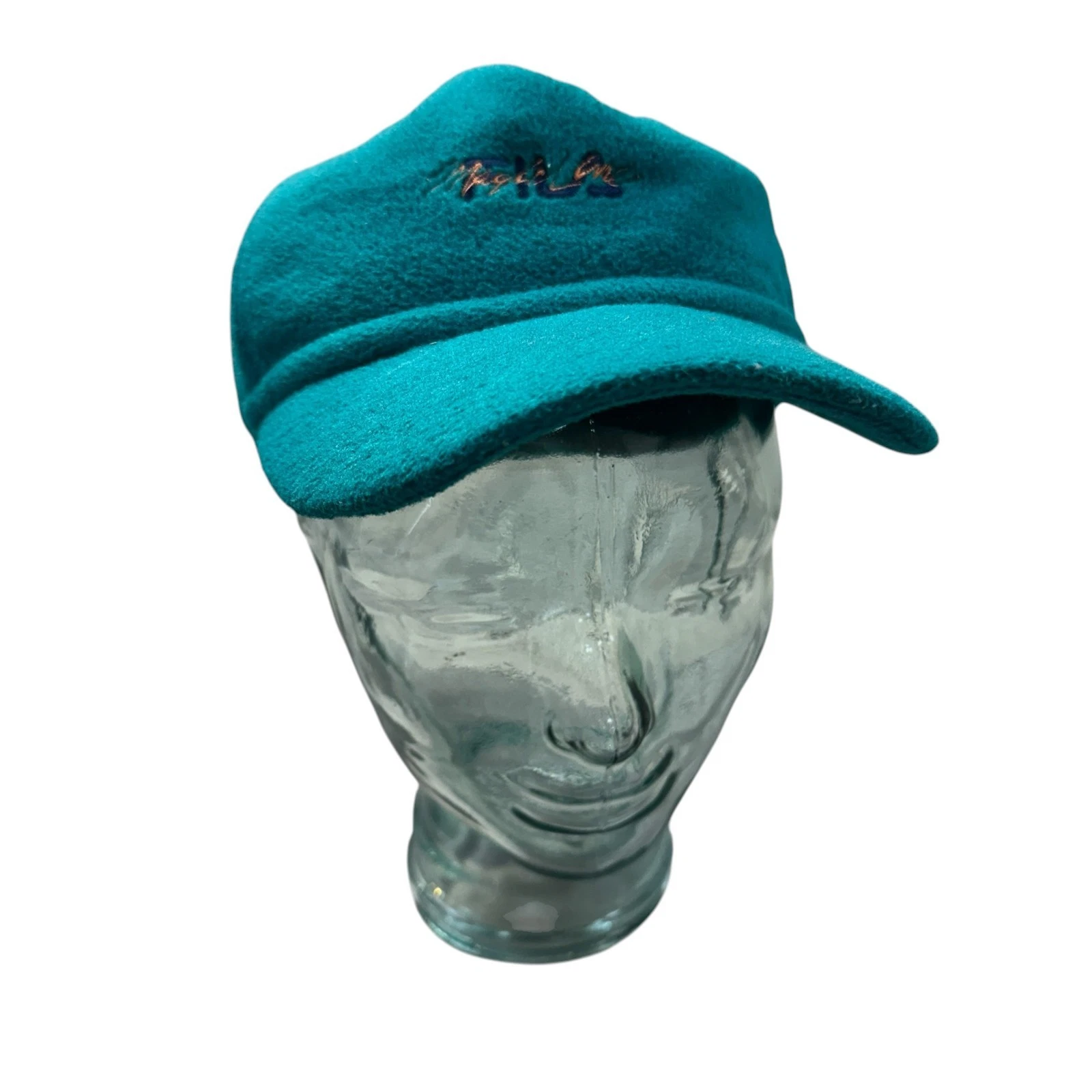 Fila Magic Line Cap Hat Retro Sports Fleece Adjustable Mens Small