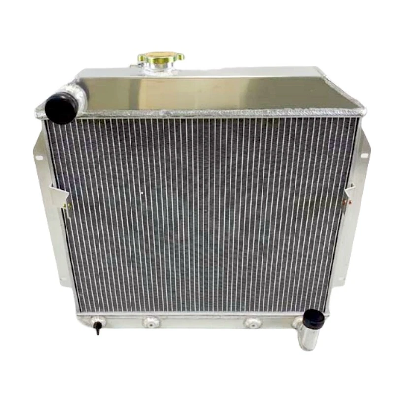 Radiador de aluminio para 1955 1956 Plymouth Belvedere Fury Plaza Suburban L6 3,8 L Foto 3 de 4