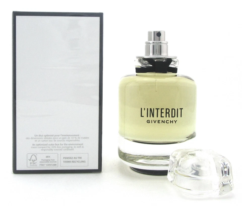 Perfume L'interdit de Givenchy 2,7 oz. Eau de Parfum Spray Nuevo en Caja Sellada Foto 2 de 4
