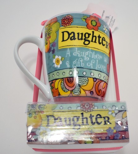 Divinity Boutique Tasse Becher Notiz Set Tochter Geschenk der Liebe Keramik Sue Zipkin - Bild 3 von 11