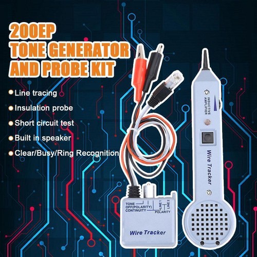 High Accuracy Tone Generator Kit 200EP Tester Wire Tester Circuit X1 Tracer R2X6 - Picture 5 of 10