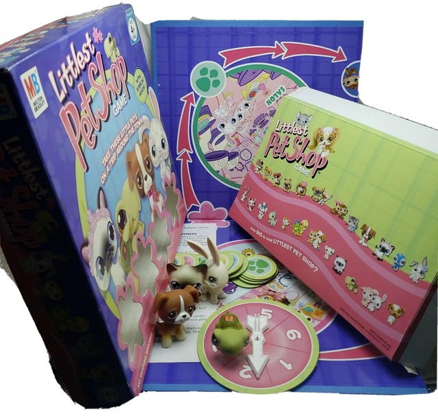The Littlest Pet Shop Board Game Trip Around The Town Hasbro Milton Bradley | eBay